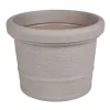 Pseudohersteller Pflanzkübel^Runder Pflanztopf Pistoia 40X30Cm Sand