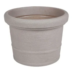 Pseudohersteller Pflanzkübel^Runder Pflanztopf Pistoia 40X30Cm Sand
