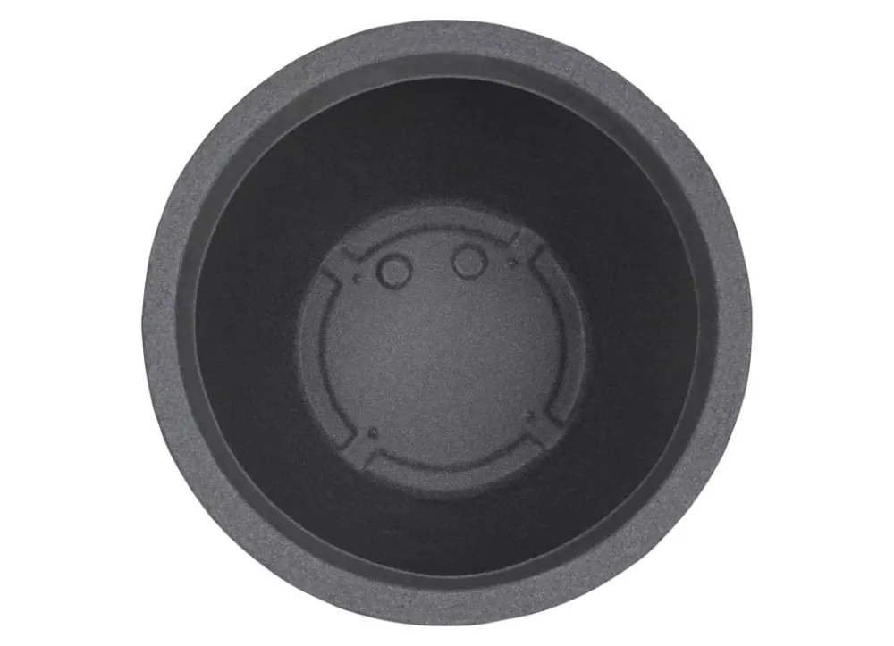 Jelenia Plast Pflanzkübel^Runder Pflanztopf Stone 48X37,5Cm Grau