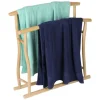 Home Collection Badutensilien^Saunatuch Aus Baumwolle 100X145Cm Navyblau