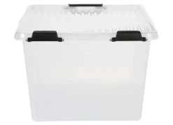 TP Aufbewahrungsboxen^Scharnierbox Mit Deckel 40X27X40Cm Transparent