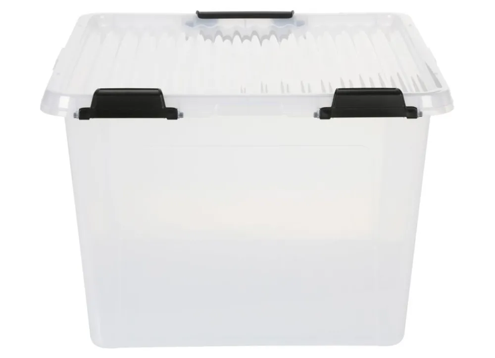 TP Aufbewahrungsboxen^Scharnierbox Mit Deckel 40X27X40Cm Transparent
