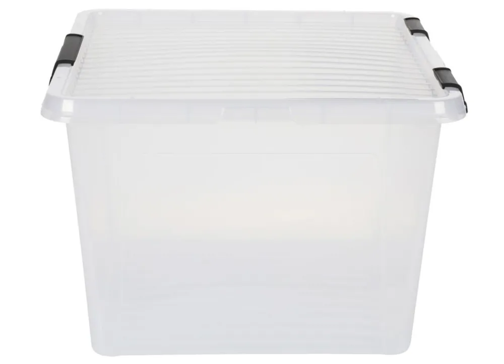 TP Aufbewahrungsboxen^Scharnierbox Mit Deckel 40X27X40Cm Transparent