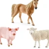 Schleich Spielzeug Für Drinnen^ Spielfiguren-Set Farm World Tiere 3-Teilig