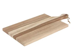TP Bretter Und Tabletts^Schneid- Und Servierbrett Aus Akazienholz Mit Griff 41X27Cm