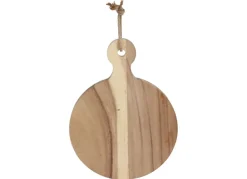 TP Bretter Und Tabletts^Schneid- Und Servierbrett Aus Akazienholz Mit Griff 28Cm