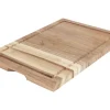TP Bretter Und Tabletts^Schneid- Und Servierbrett Aus Akazienholz Mit Saftrinne 48X32,5Cm