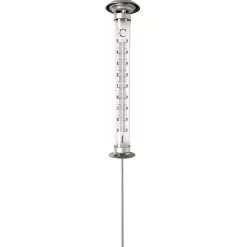TP Leuchtdeko^Solar-Ausenthermometer Xxl