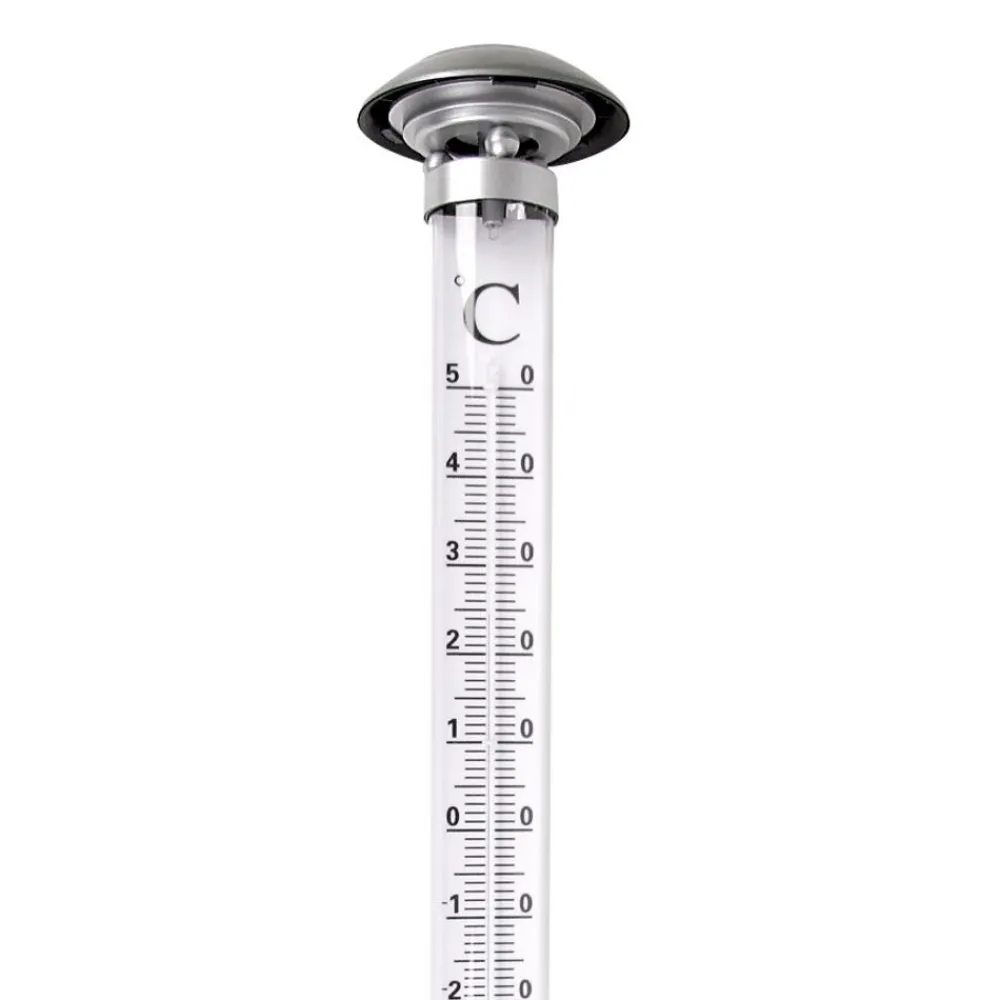 TP Leuchtdeko^Solar-Ausenthermometer Xxl