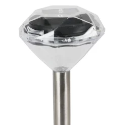 TP Lampen Und Leuchten^Solar-Gartenleuchte Diamant Kaltweis