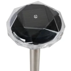 TP Lampen Und Leuchten^Solar-Gartenleuchte Diamant Kaltweis