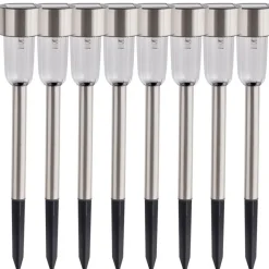 TP Lampen Und Leuchten^Solar-Gartenleuchten 8Er-Set