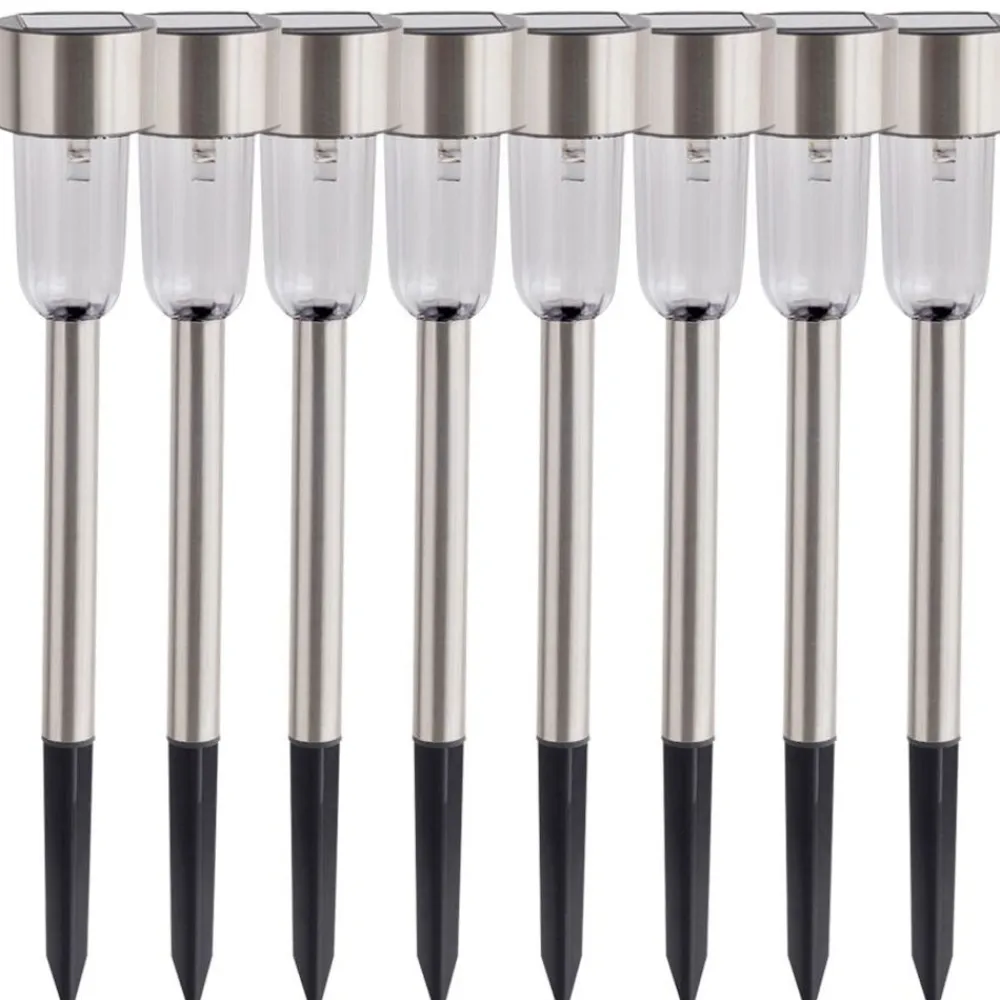 TP Lampen Und Leuchten^Solar-Gartenleuchten 8Er-Set