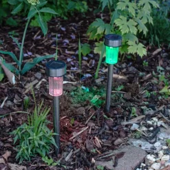 outdoor lights Lampen Und Leuchten^Solar-Gartenleuchten Mit Farbwechsler 10Er-Set