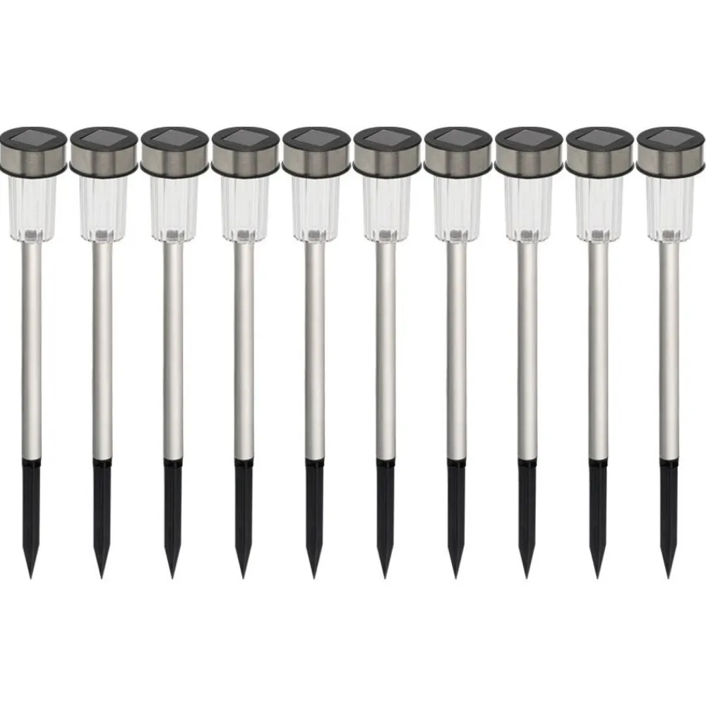 outdoor lights Lampen Und Leuchten^Solar-Gartenleuchten Mit Farbwechsler 10Er-Set