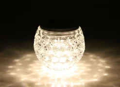 TP Lampen Und Leuchten^Solar-Glasleuchte Mit Led-Licht Warmweis