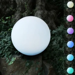 TP Leuchtdeko^Solar-Led-Gartenleuchte Kugel 30Cm