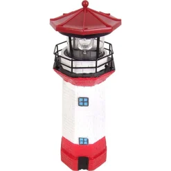 TP Leuchtdeko^Solar-Led-Leuchtturm 9X27Cm