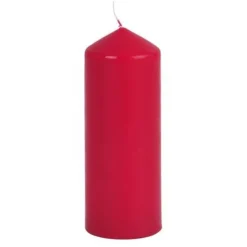 New Home Candlelight Stumpenkerzen^Stumpenkerze Glatt 68X180Mm Bordeaux