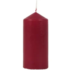 New Home Candlelight Stumpenkerzen^Stumpenkerze Glatt 60X125Mm Bordeaux