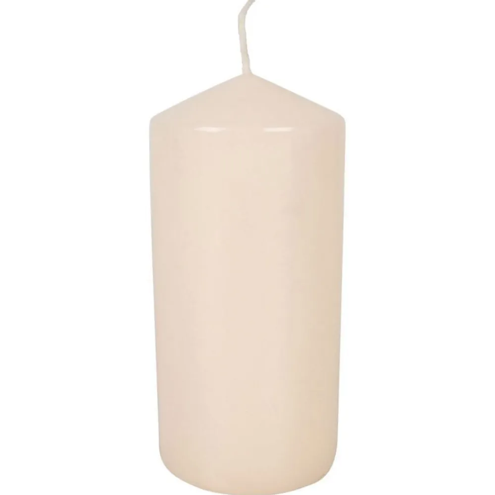 New Home Candlelight Stumpenkerzen^Stumpenkerze Glatt 60X125Mm Champagner