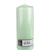 New Home Candlelight Stumpenkerzen^Stumpenkerze Glatt 78X200Mm Hellgrun