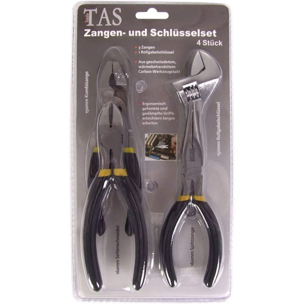 TAS Tools Werkzeuge^Tas Zangen- Und Schlusselset
