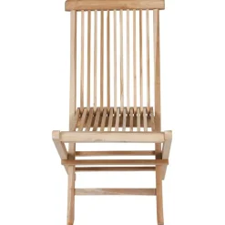 TP Gartenstühle^Teak-Klappstuhl Modena Natur Unbehandelt