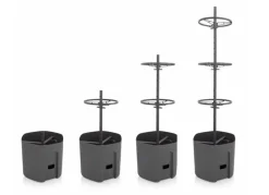 Plastkon Rankhilfen^Tomatenpflanztopf Mit Rankhilfe 29Cm Anthrazit