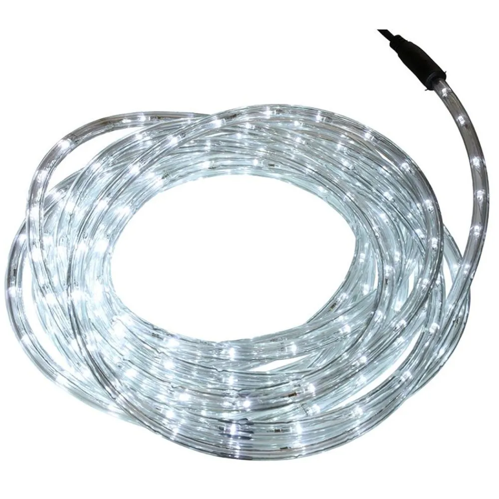New Home Lichterketten^Transparenter Led-Lichtschlauch 10M 240 Leds Kaltweis
