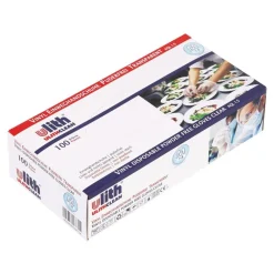 ulith Haushaltshelfer^ Vinyl-Einweghandschuhe Puderfrei 100 Stuck Gr. M