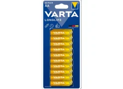 Varta Haushaltshelfer^ Longlife Aa Lr6 Alkaline Batterien 30Er-Pack