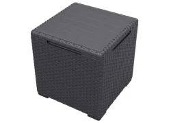 Keter Gartentische^Vigo Aufbewahrungsbox Und Beistelltisch 37X37X37Cm Graphit