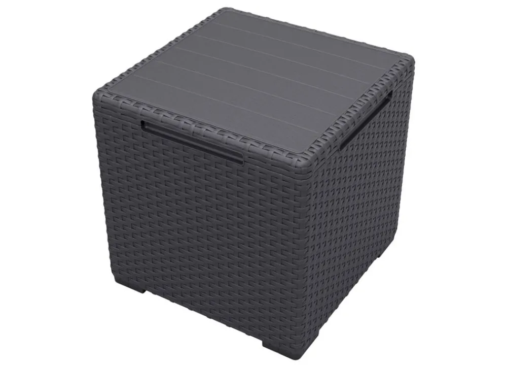 Keter Gartentische^Vigo Aufbewahrungsbox Und Beistelltisch 37X37X37Cm Graphit