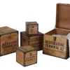 TP Dekokisten Und Truhen^Vintage-Holzkisten 5Er-Set