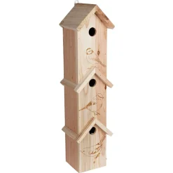 TP Vogel- Und Insektenhäuser^Vogel-Hochhaus 3-Stockig