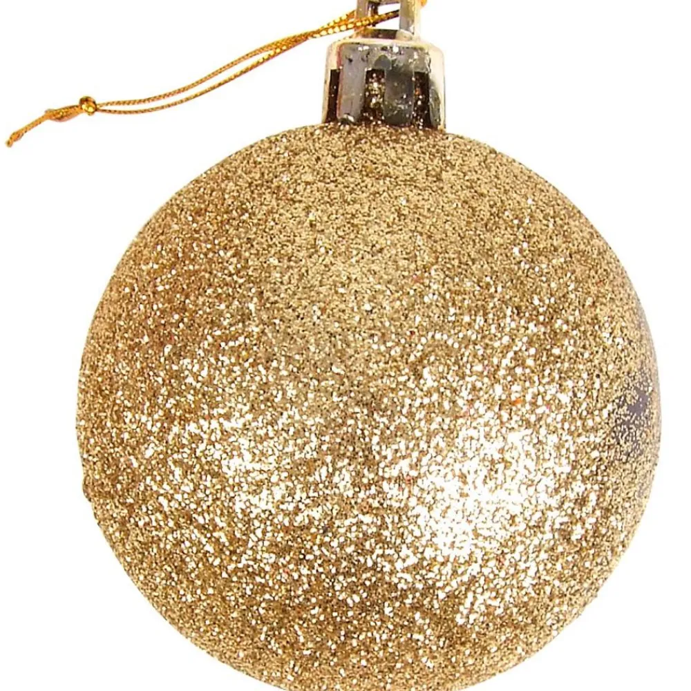 New Home Christmas Weihnachtsbaumanhänger^Weihnachtsbaumschmuck-Set 87-Teilig Aus Kunststoff Rot/Gold