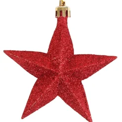 New Home Christmas Weihnachtsbaumanhänger^Weihnachtsbaumschmuck-Set 87-Teilig Aus Kunststoff Rot/Gold