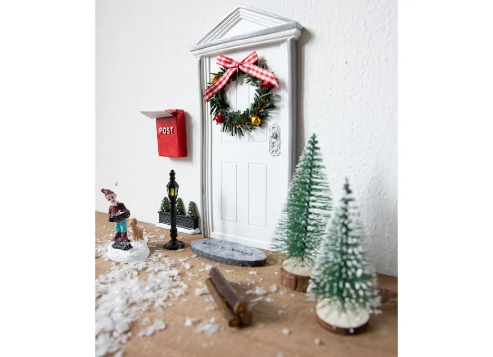New Home Christmas Weihnachtswichtel^Weihnachtsdeko-Set Wichteltur