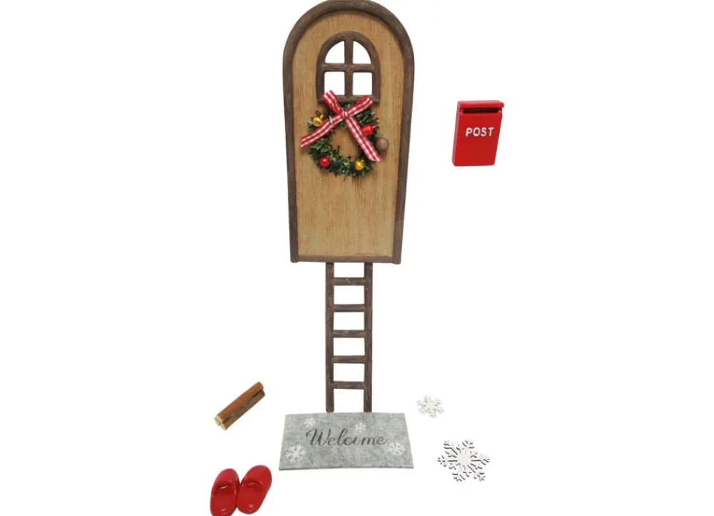 New Home Christmas Weihnachtswichtel^Weihnachtsdeko-Set Wichteltur