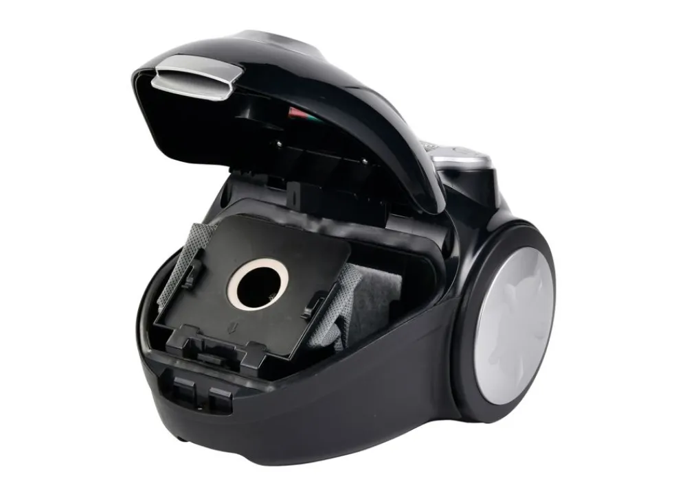 WKM Germany Haushaltsgeräte^Wkm Bodenstaubsauger Bvc-800.2S 800W Schwarz/Silber