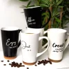 TP Geschirr Und Getränkebehälter^Xxl-Porzellan-Kaffeebecher 400Ml Matt
