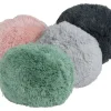 TP Textilien, Decken Und Kissen^Zierkissen Fluffy 30Cm Pastellgrun